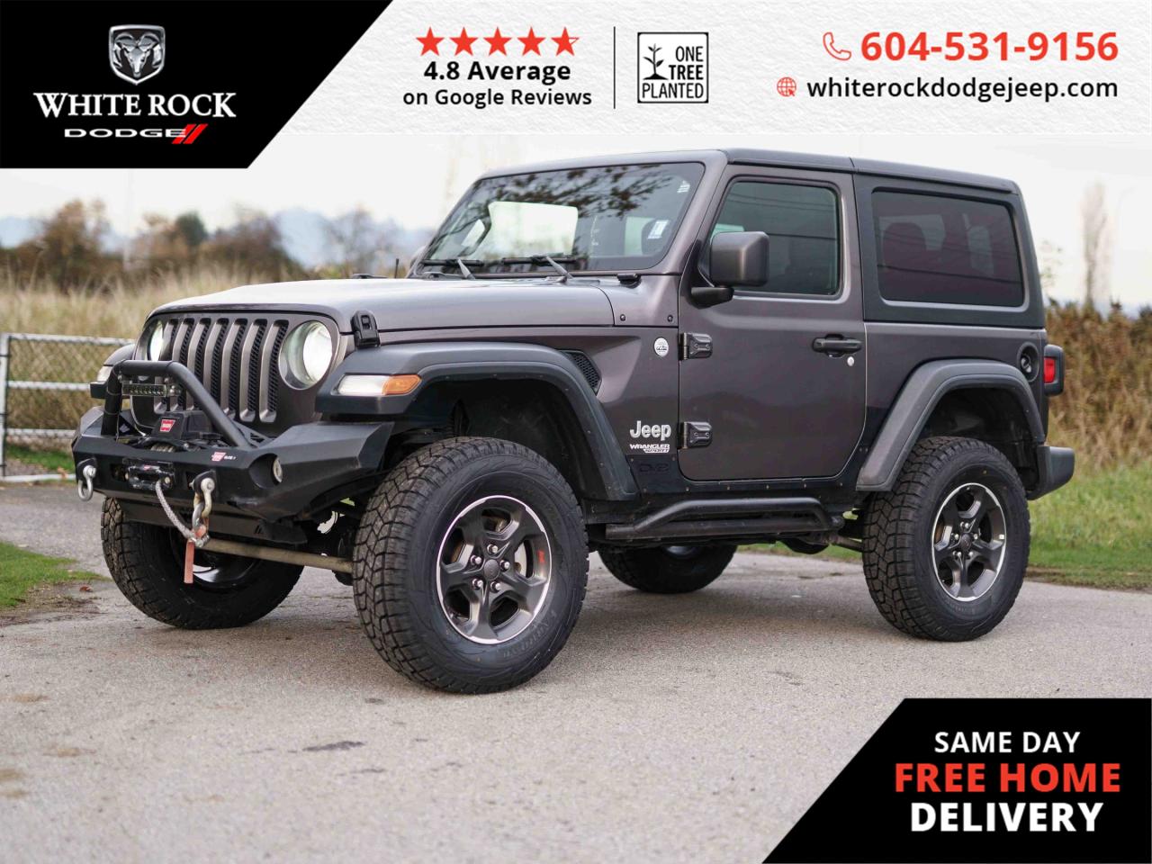 Used 2020 Jeep Wrangler SPORT for sale in Surrey, BC