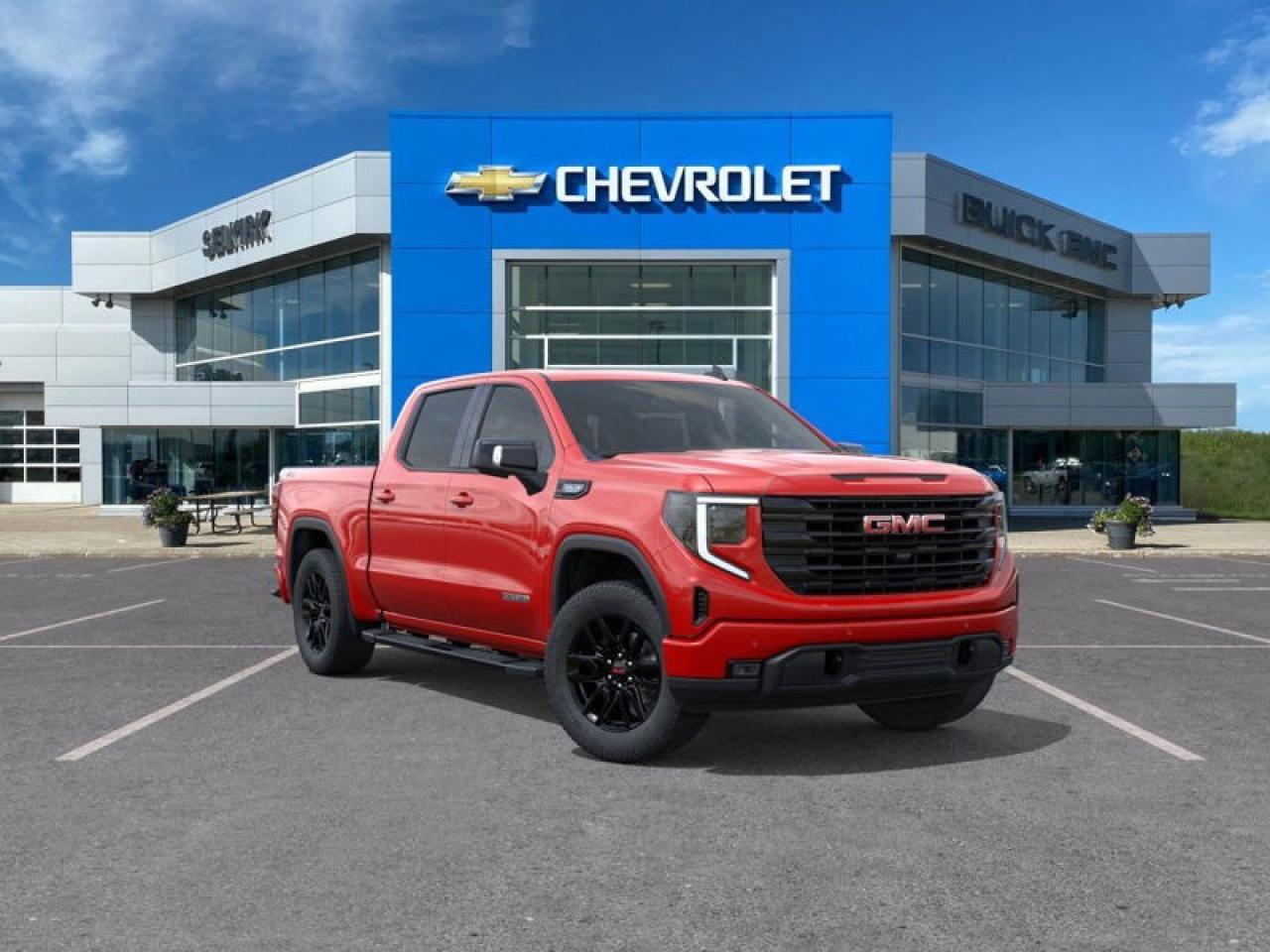 New 2026 GMC Sierra 1500 Crew Cab Short Box 4-Wheel Drive Elevation for sale in Selkirk, MB