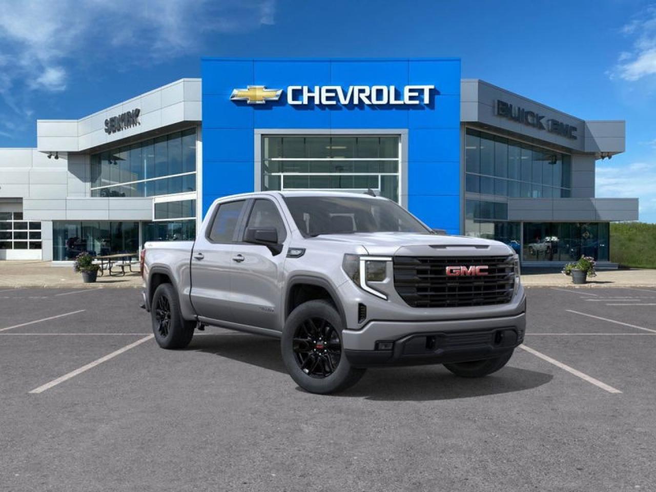 New 2026 GMC Sierra 1500 Crew Cab Short Box 4-Wheel Drive Elevation for sale in Selkirk, MB