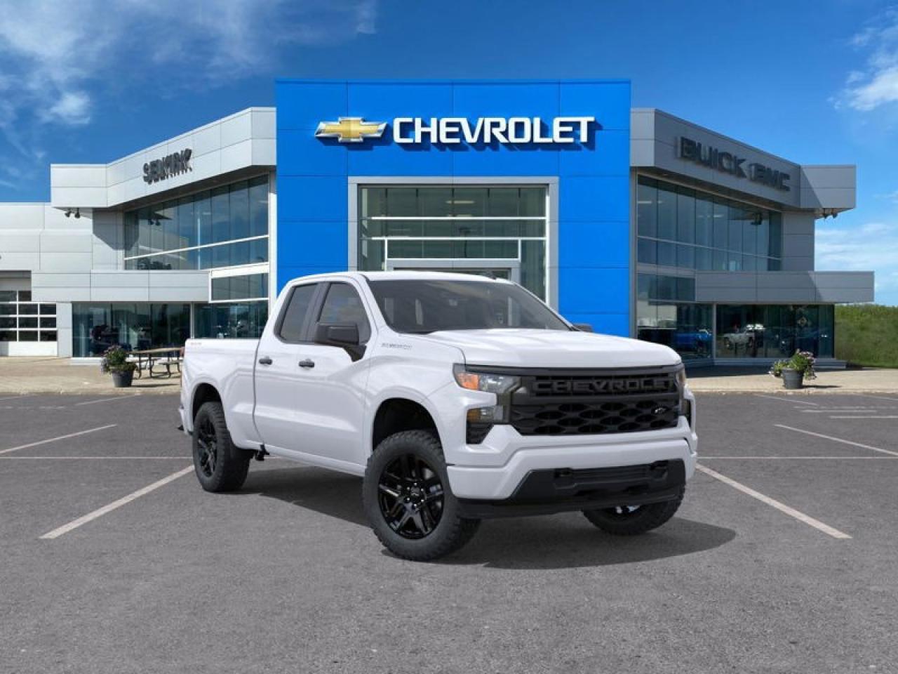 New 2026 Chevrolet Silverado 1500 Double Cab Standard Box 4-Wheel Drive Custom for sale in Selkirk, MB