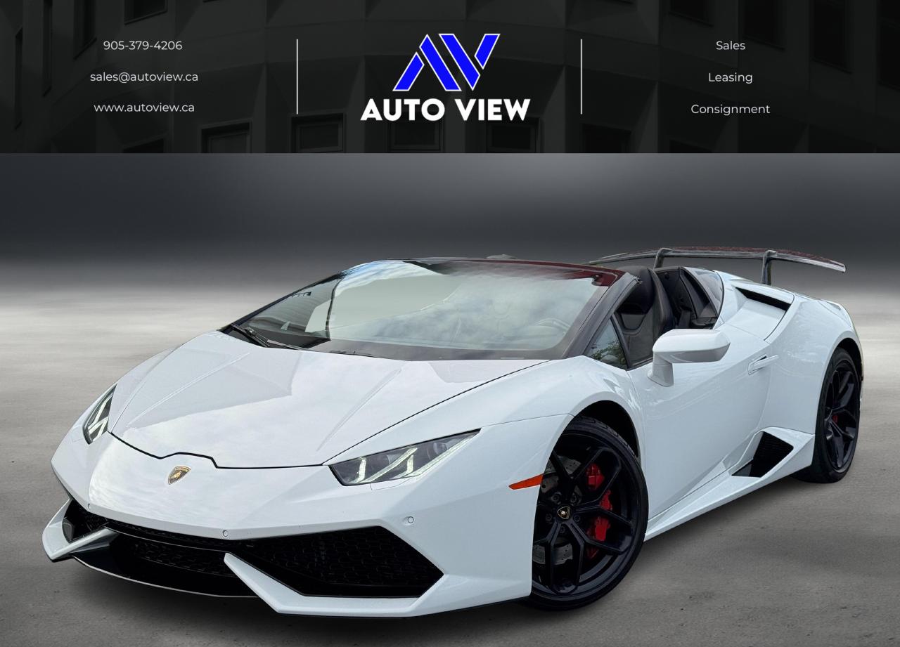 Used 2017 Lamborghini Huracan RWD Sypder **LP580-2** for sale in Stoney Creek, ON