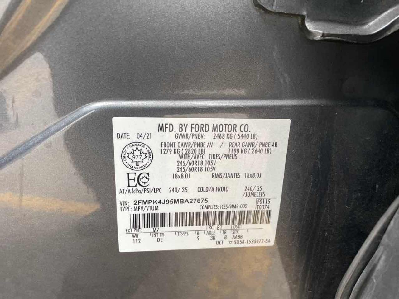 2021 Ford Edge SEL - Photo #13