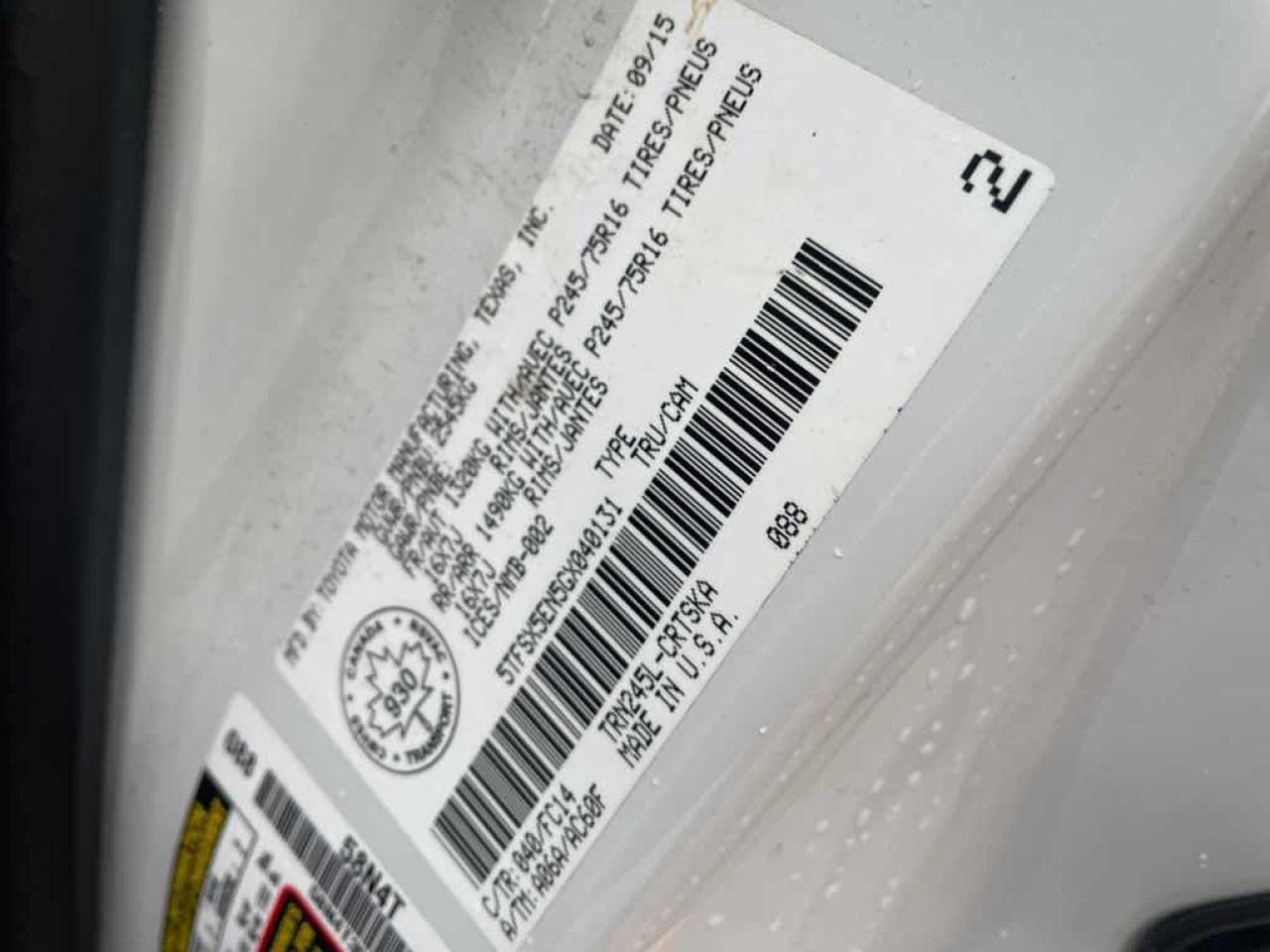 2016 Toyota Tacoma Access Cab Photo