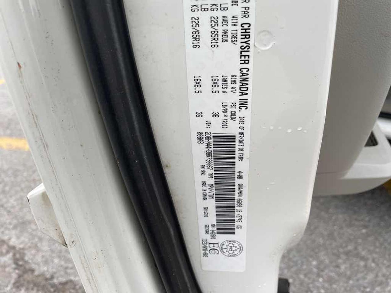 2008 Dodge Grand Caravan SE Photo