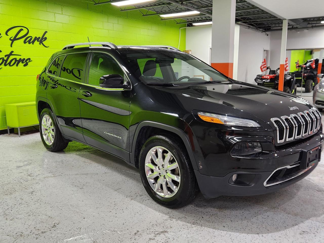2016 Jeep Cherokee Limited SUNROOF LEATHER 4X4 V6 NAV REAR CAM - Photo #4
