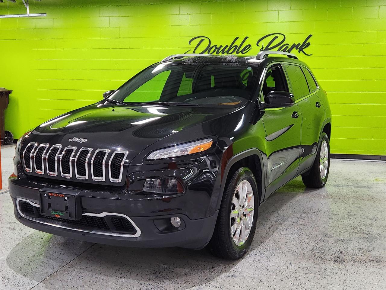 Used 2016 Jeep Cherokee Limited SUNROOF LEATHER 4X4 V6 NAV REAR CAM for sale in Pickering, ON