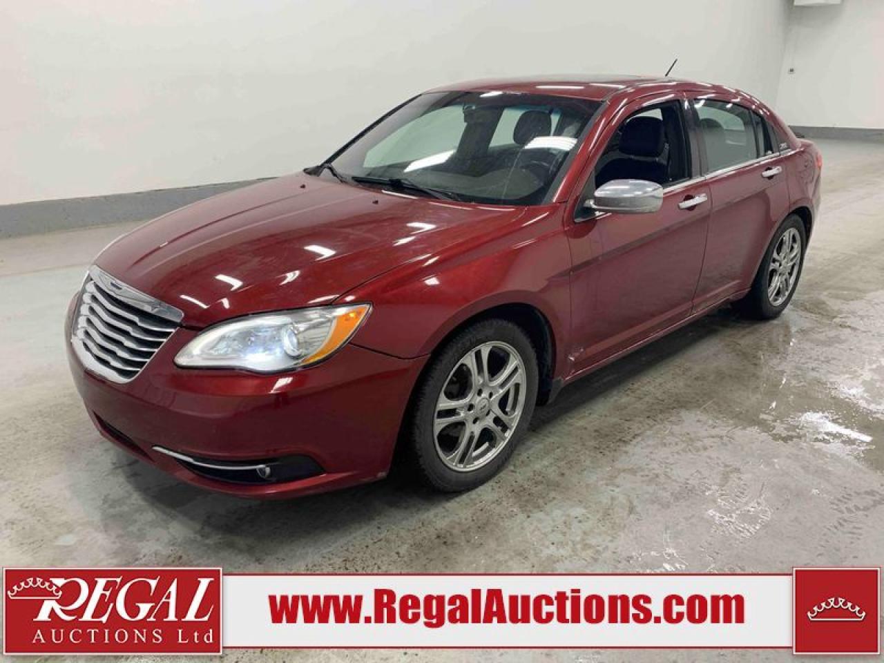 Used 2012 Chrysler 200 Limited for sale in Calgary, AB