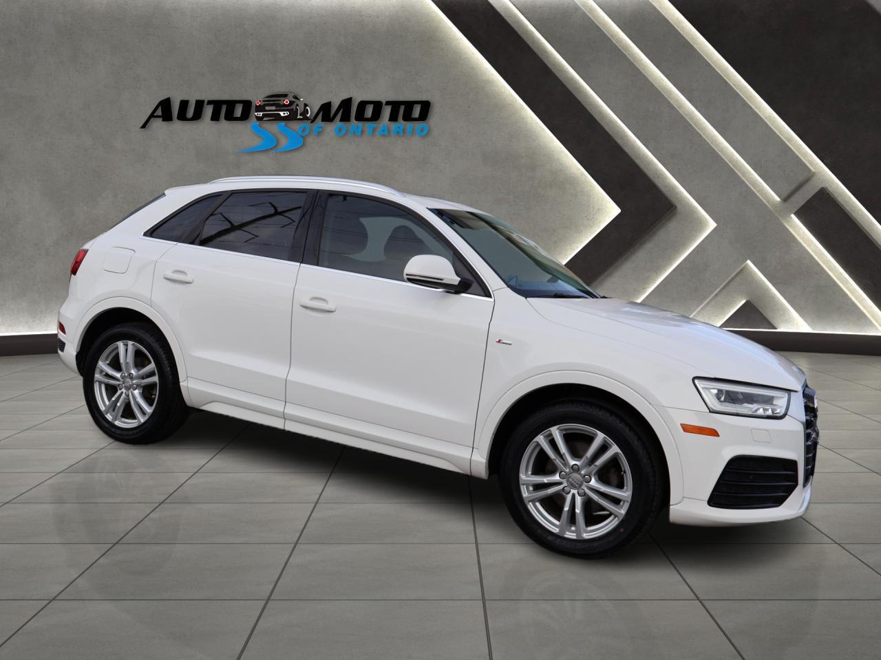 2016 Audi Q3 TECH-S LINE AWD CERTIFIED CAMERA NAV BLUETOOTH LEATHER HEATED P.ROOF P.SENSORS B.SPOT CRUISE ALLOYS - Photo #7