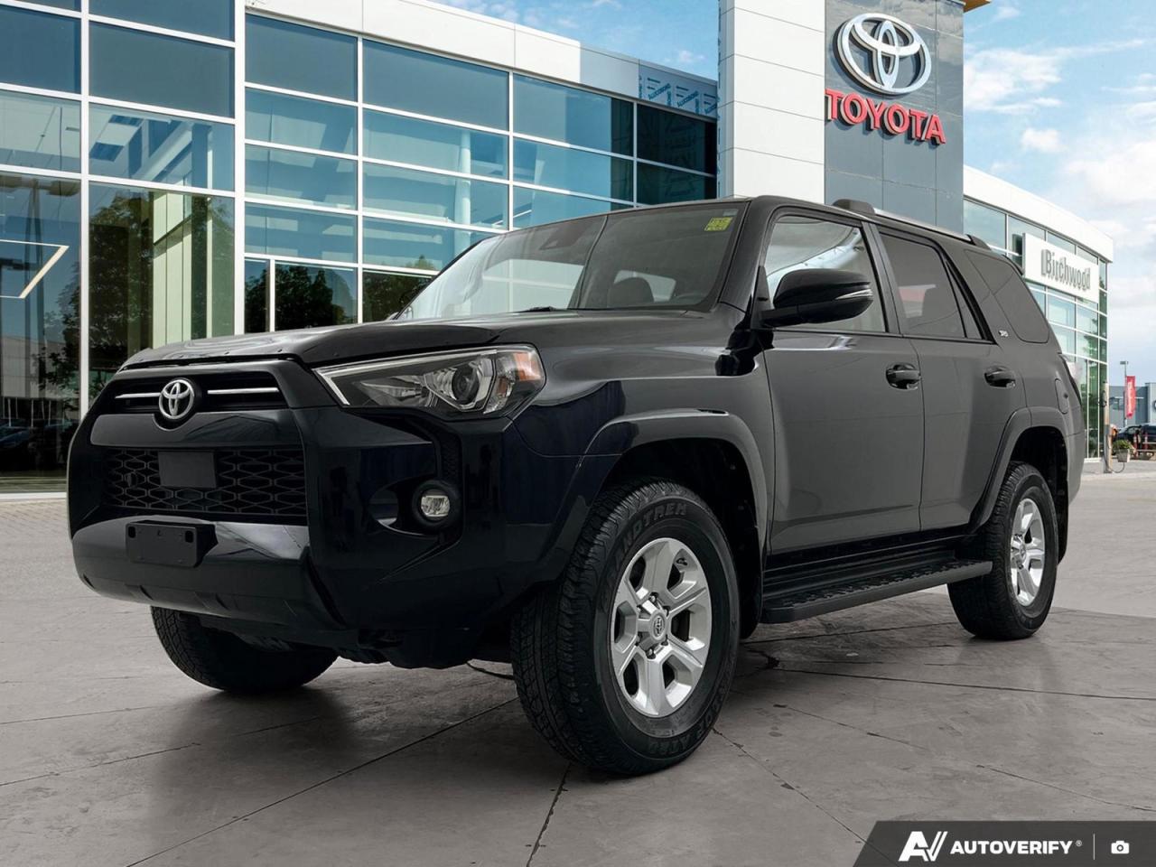 Used 2021 Toyota 4Runner 4WD SR5 7 Passenger | Local | Moonroof | CarPlay | for sale in Winnipeg, MB