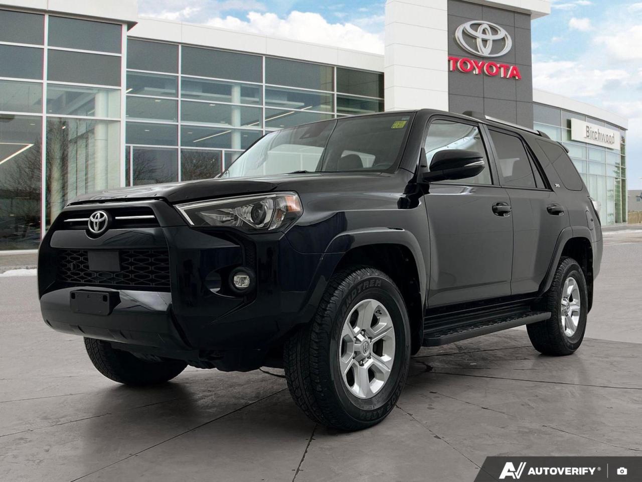 Used 2021 Toyota 4Runner 4WD SR5 7 Passenger | Local | Moonroof | CarPlay | for sale in Winnipeg, MB