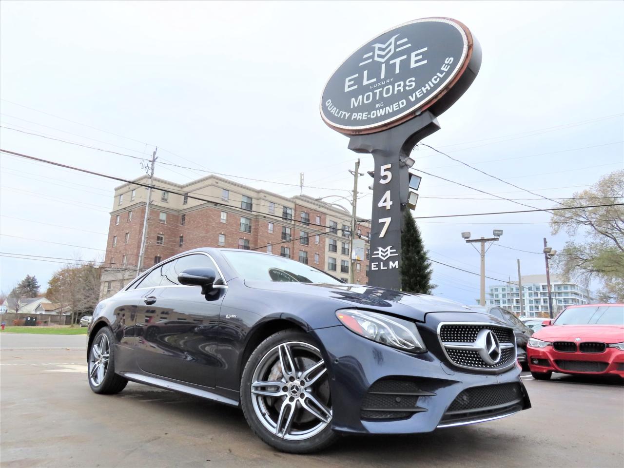 Used 2018 Mercedes-Benz E-Class E400 4MATIC COUPE - AMG PKG - NAVI - LEATHER !! for sale in Burlington, ON
