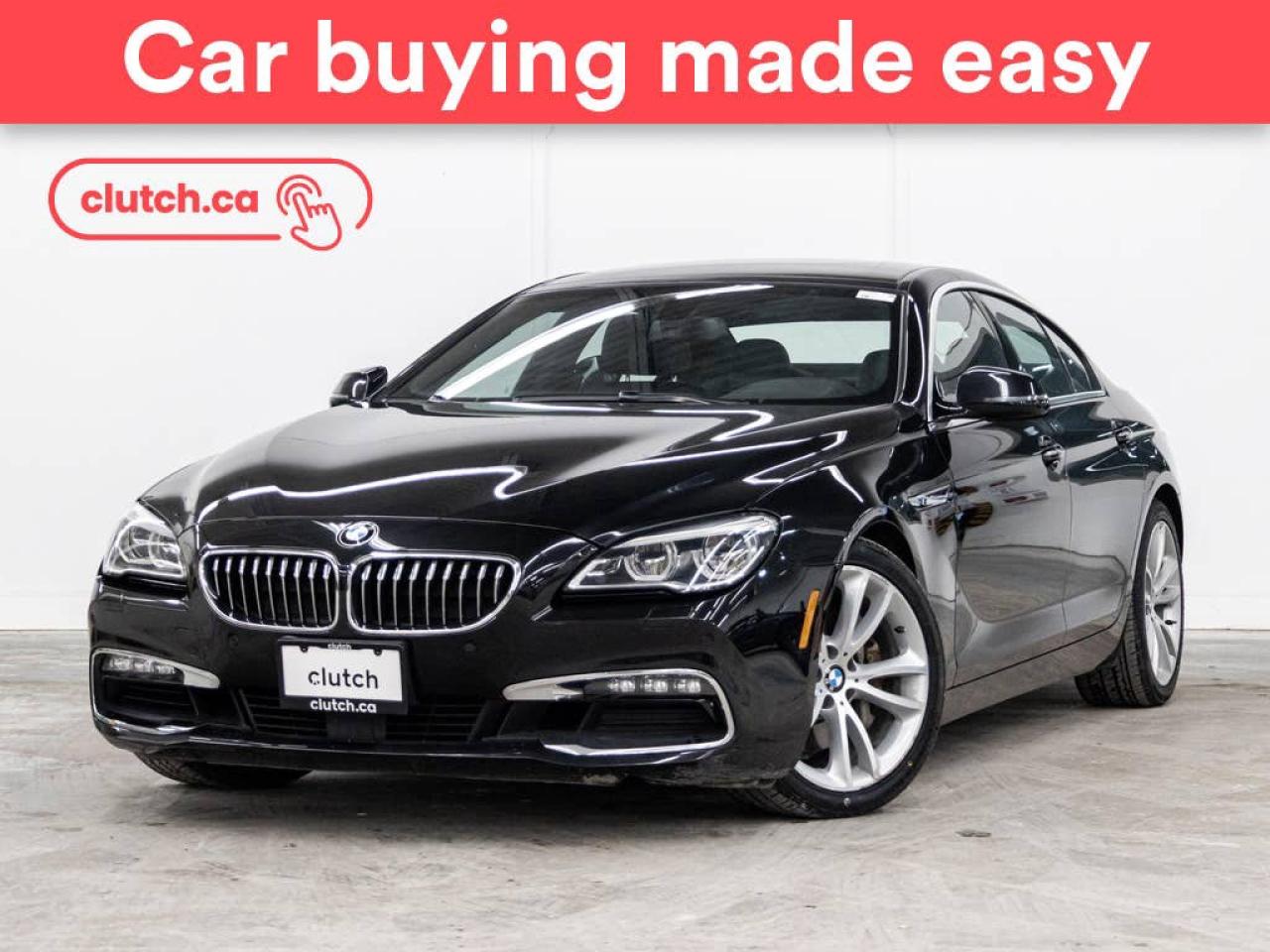 Used 2017 BMW 6 Series 640i xDrive AWD w/ Bluetooth, Heated Front Seats, Cruise Control for sale in Toronto, ON