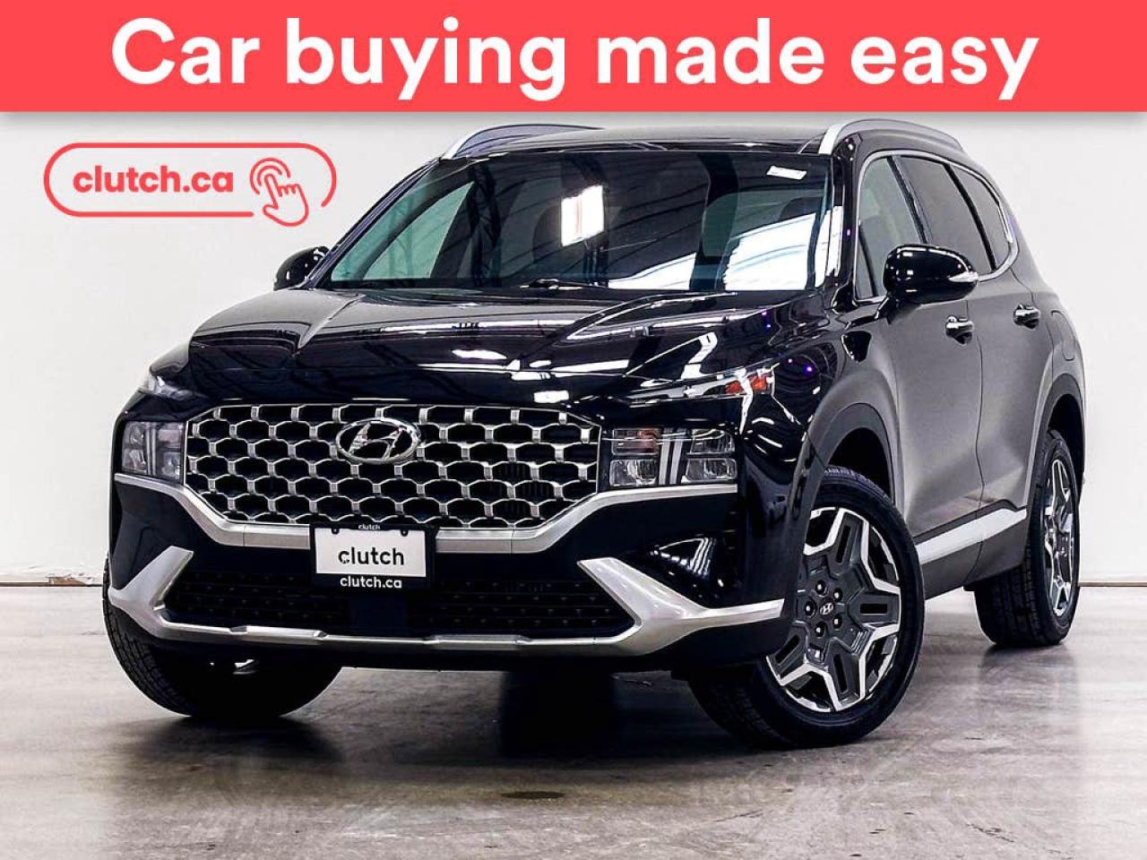 Used 2023 Hyundai Santa Fe Hybrid Luxury AWD w/ Apple CarPlay, Heated Front Seats, Rearview Cam for sale in Toronto, ON
