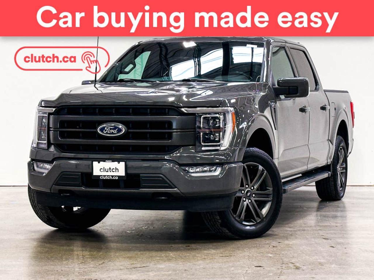 Used 2021 Ford F-150 Lariat SuperCrew 5 1/2 ft 4x4 w/ Apple CarPlay, Heated Front Seats, Rearview Cam for sale in Toronto, ON