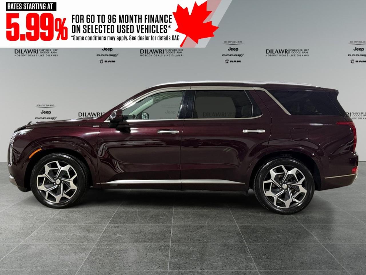 2022 Hyundai PALISADE Ultimate Calligraphy w/Beige 7-Passenger AWD Photo