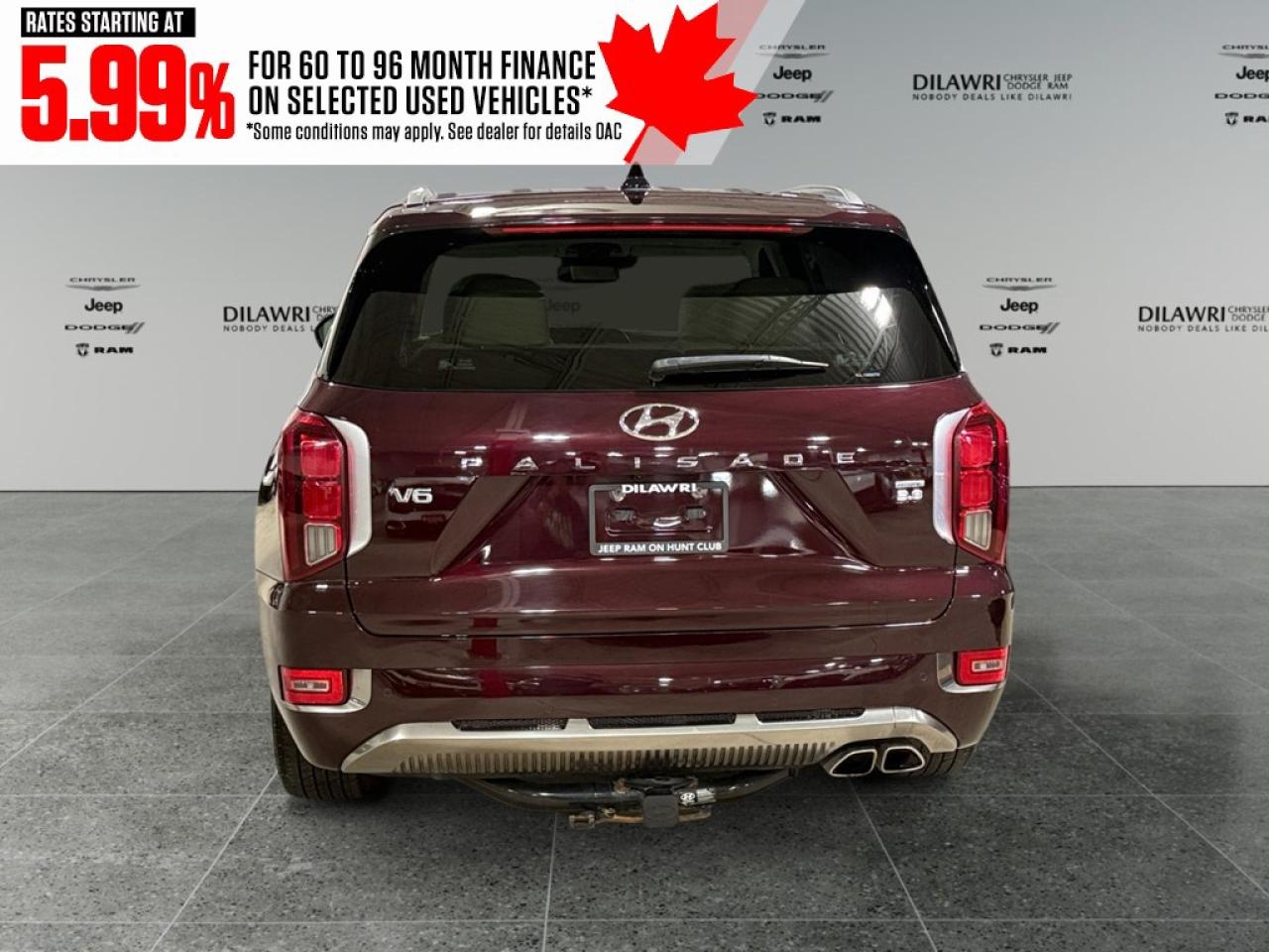 2022 Hyundai PALISADE Ultimate Calligraphy w/Beige 7-Passenger AWD Photo3