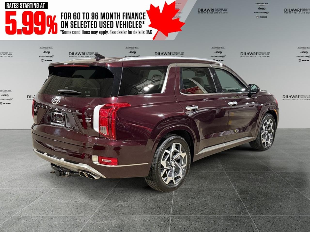 2022 Hyundai PALISADE Ultimate Calligraphy w/Beige 7-Passenger AWD Photo4