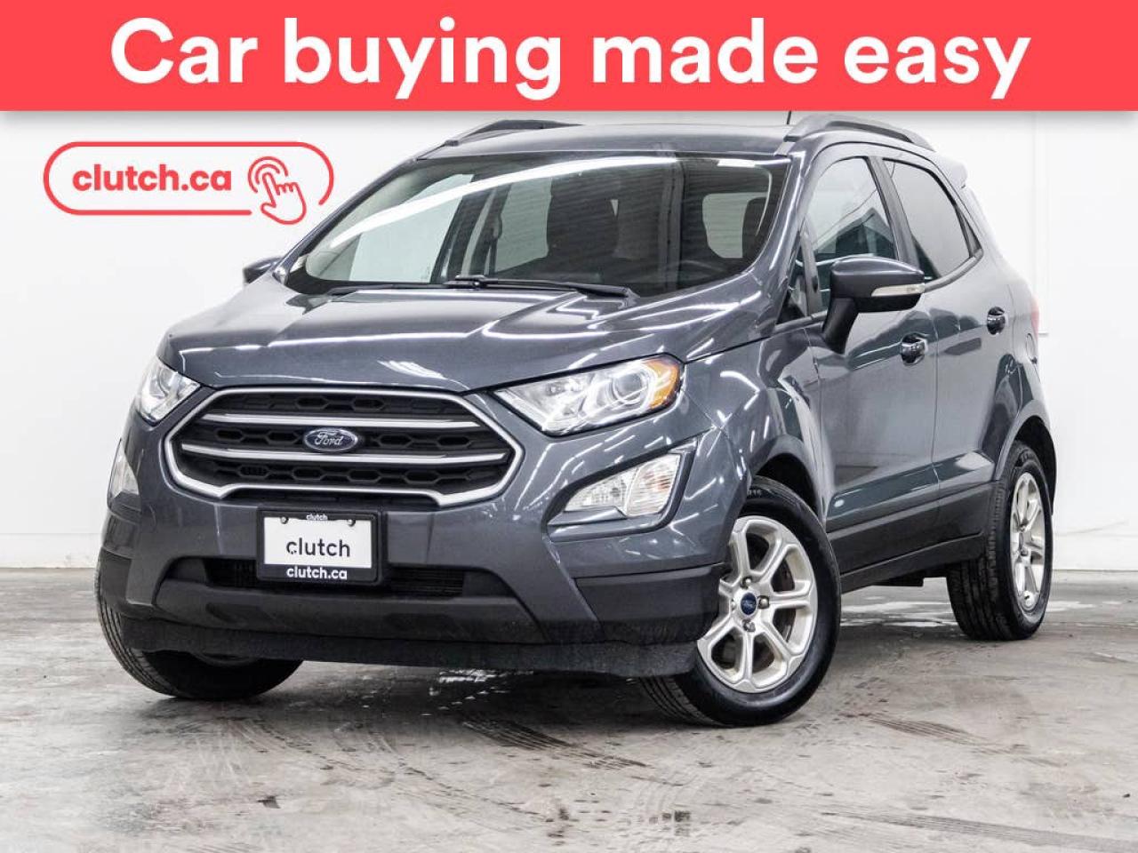 Used 2020 Ford EcoSport SE w/Apple CarPlay & Android Auto, Heated Front Seats, Backup Cam for sale in Toronto, ON