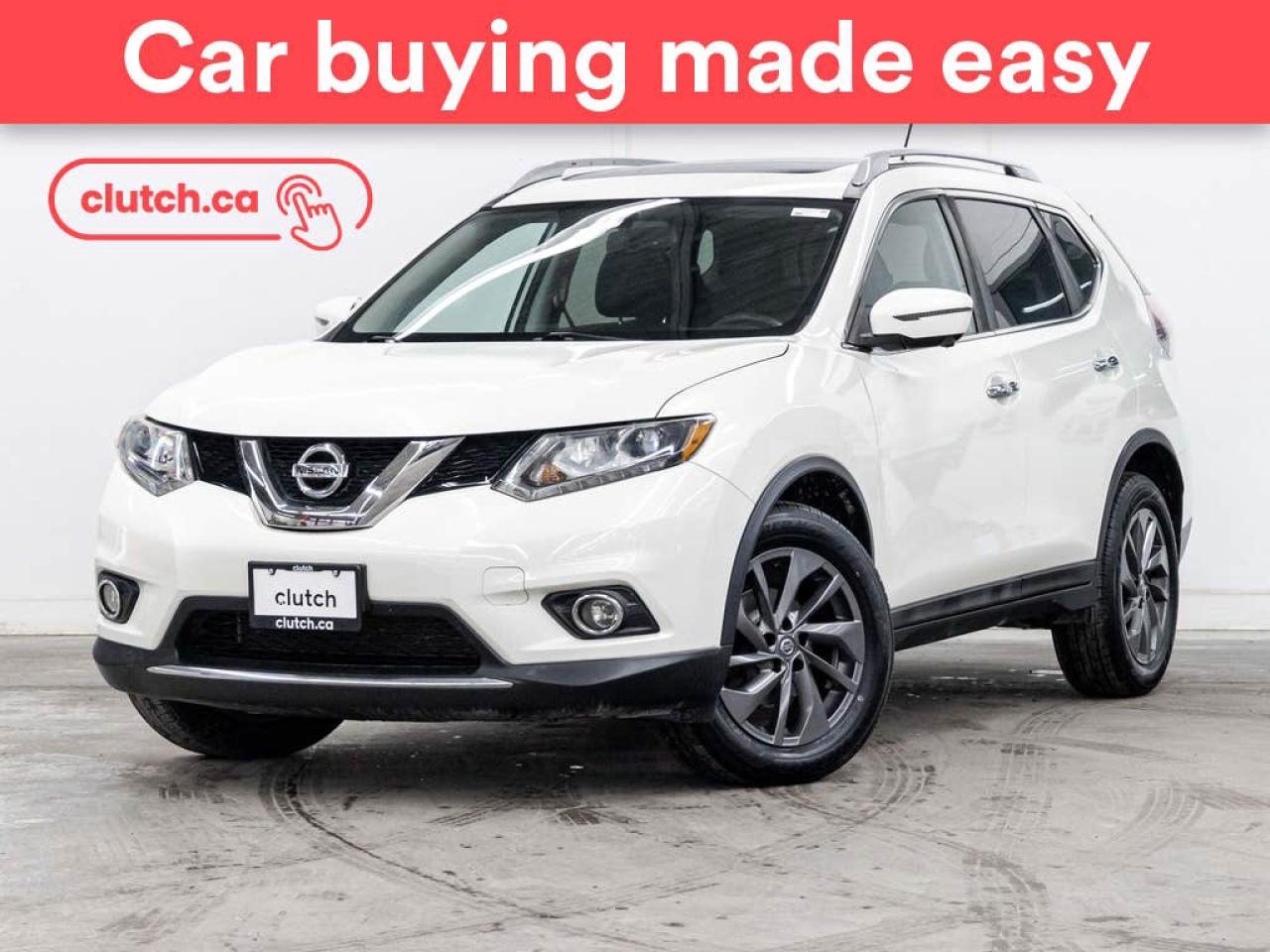 Used 2016 Nissan Rogue SL Premium AWD w/ Power Driver Seat, Rearview Cam, Dual Zone A/C for sale in Toronto, ON