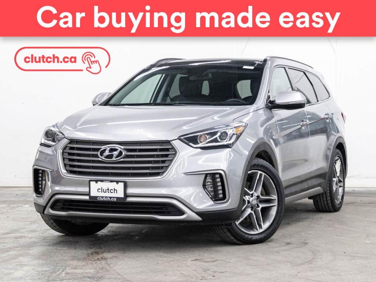Used 2017 Hyundai Santa Fe XL Limited AWD w/Apple CarPlay & Android Auto, Heated Front Seats, Backup Cam for sale in Toronto, ON