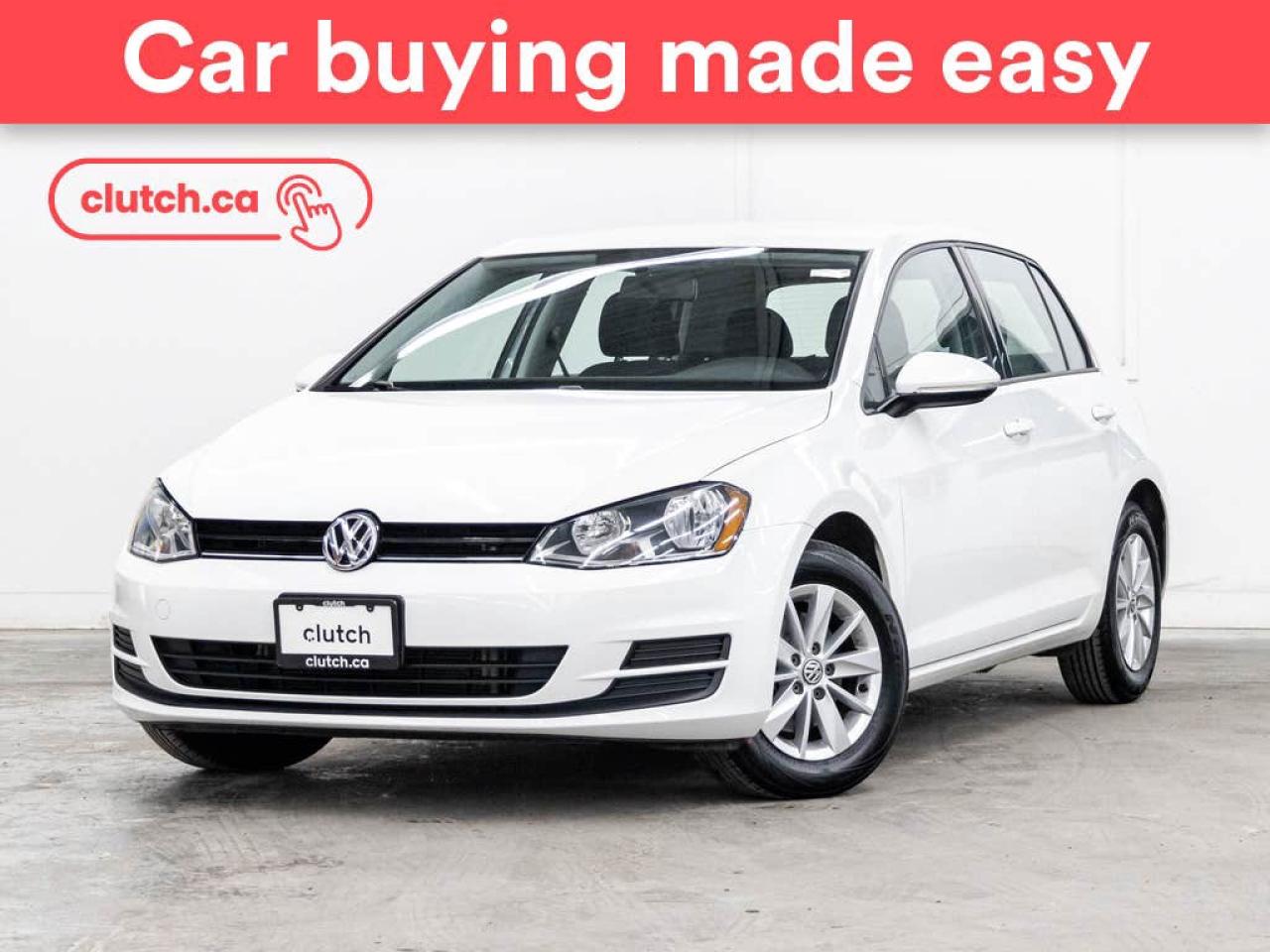Used 2015 Volkswagen Golf 1.8 TSI Trendline w/ Front Heated Seats, Climate Control, 12V Outlet for sale in Toronto, ON