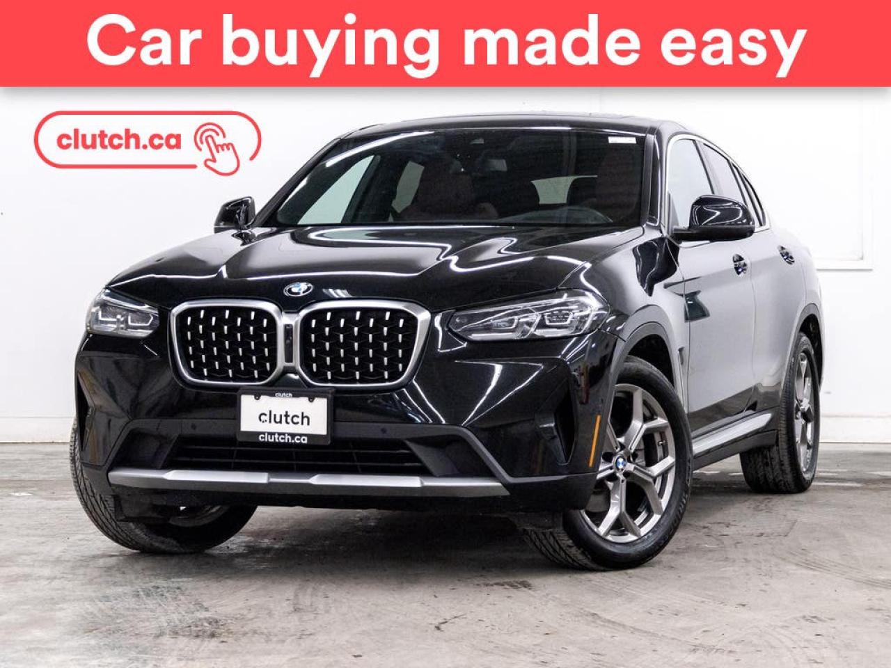 Used 2022 BMW X4 xDrive30i AWD w/ Apple CarPlay & Android Auto, Nav, Panoramic Moonroof for sale in Toronto, ON