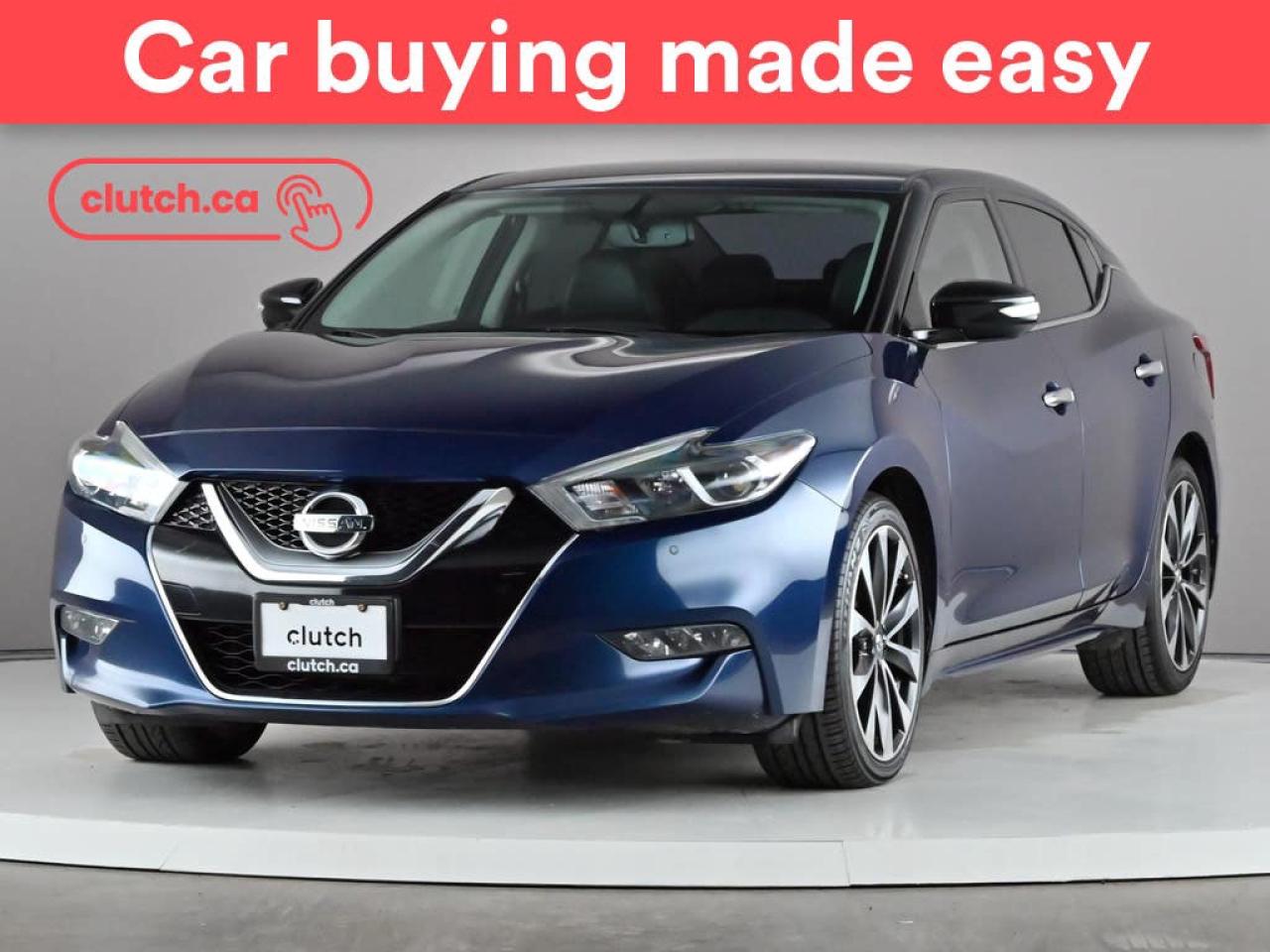 Used 2016 Nissan Maxima SR w/ Nav, Heated Front Seats, Rearview Cam for sale in Toronto, ON