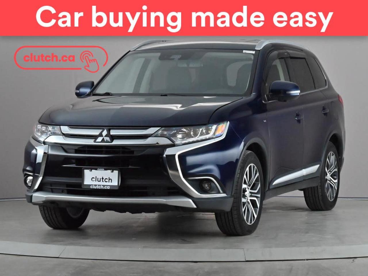 Used 2018 Mitsubishi Outlander GT S-AWC w/ Apple CarPlay, Heated Front Seats, Rearview Cam for sale in Toronto, ON