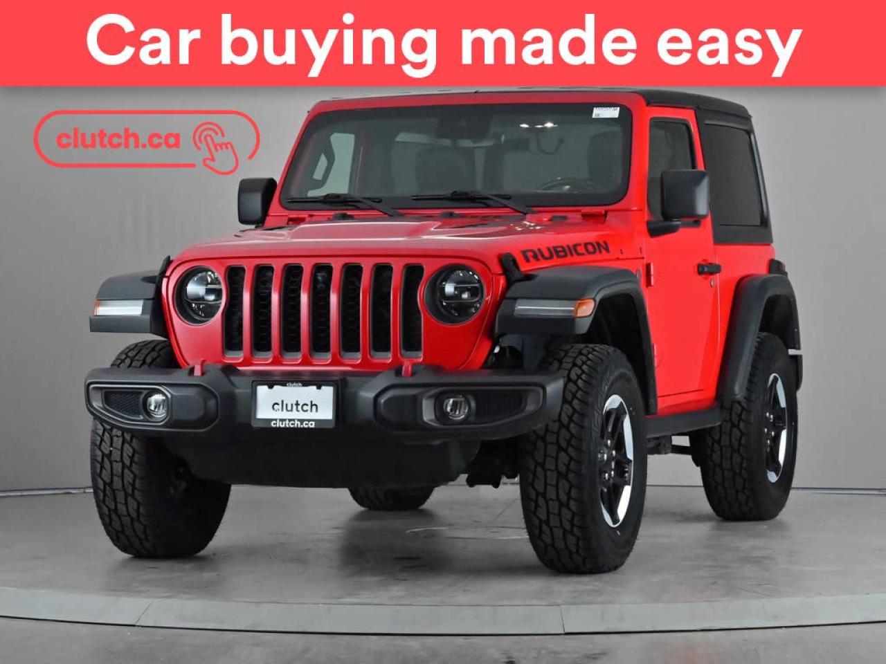 Used 2021 Jeep Wrangler Rubicon 4X4 w/ Apple CarPlay, Heated Front Seats, Rearview Cam for sale in Toronto, ON