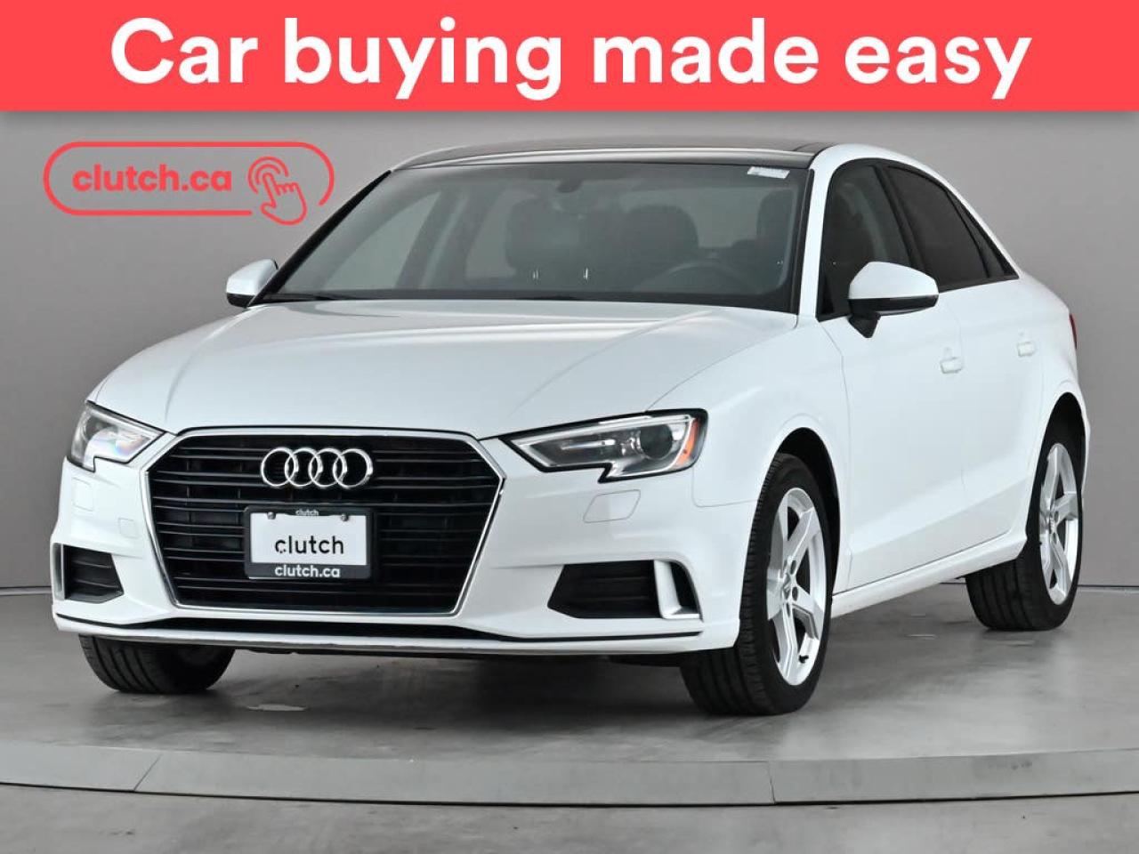 Used 2019 Audi A3 Komfort w/ Apple CarPlay, Heated Front Seats, Rearview Cam for sale in Toronto, ON