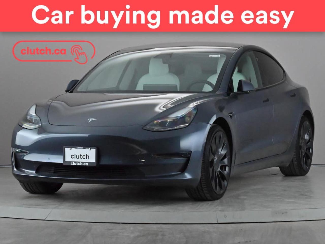 Used 2022 Tesla Model 3 Performance AWD w/ Nav, Heated Front Seats, Rearview Cam for sale in Toronto, ON