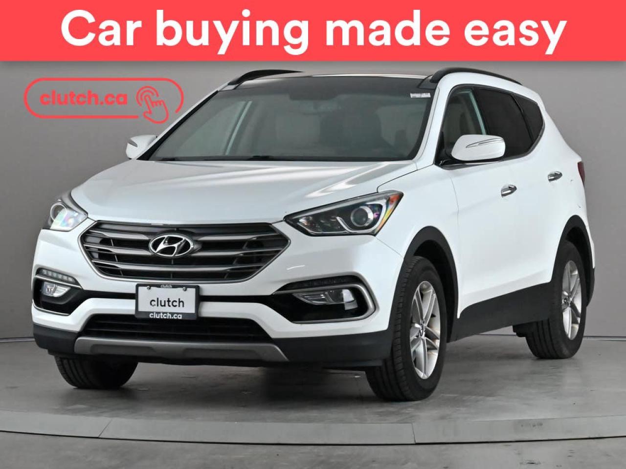 Used 2017 Hyundai Santa Fe Sport Luxury AWD w/ Android Auto, Heated Front Seats, Rearview Cam for sale in Toronto, ON