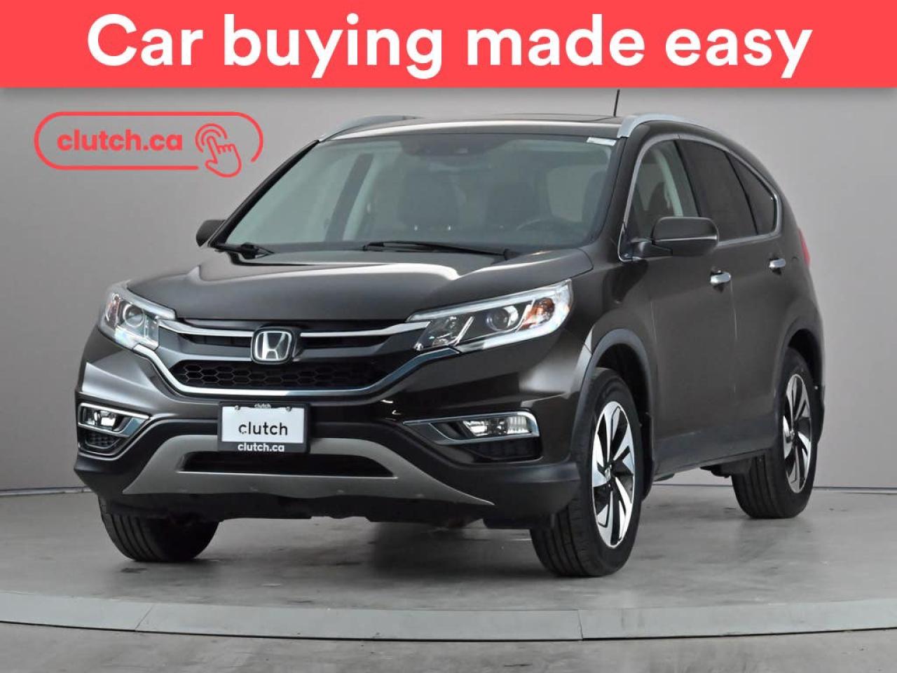 Used 2016 Honda CR-V Touring AWD w/ Apple CarPlay, Heated Front Seats, Rearview Cam for sale in Toronto, ON