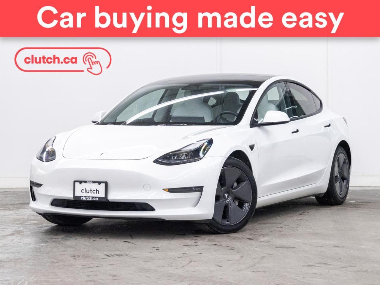 Used 2022 Tesla Model 3 Long Range AWD w/ Heated Front Seats, Bluetooth, Rearview Cam for sale in Toronto, ON