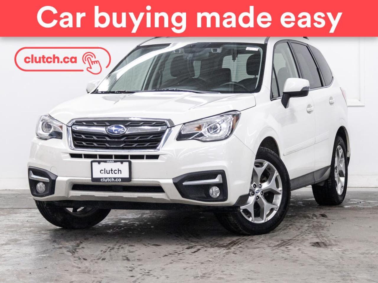 Used 2018 Subaru Forester 2.5i Limited w/ EyeSight Pkg w/ Sunroof, Nav, Heated Front Seats for sale in Toronto, ON