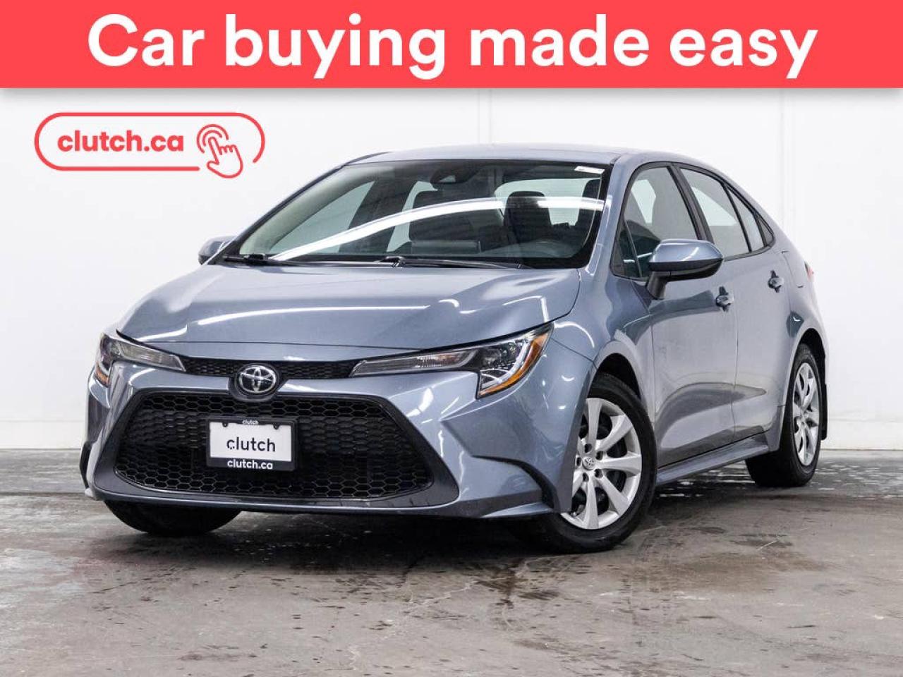 Used 2021 Toyota Corolla LE w/Apple CarPlay & Android Auto, Heated Front Seats, Backup Cam for sale in Toronto, ON