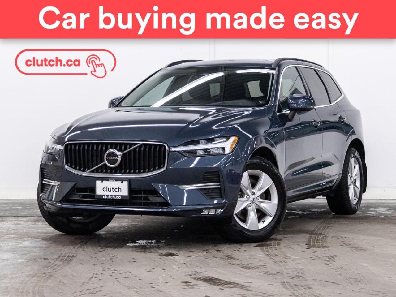 Used 2022 Volvo XC60 B6 Momentum AWD w/ Apple CarPlay & Android Auto, Panoramic Moonroof, Heated Front Seats for sale in Toronto, ON