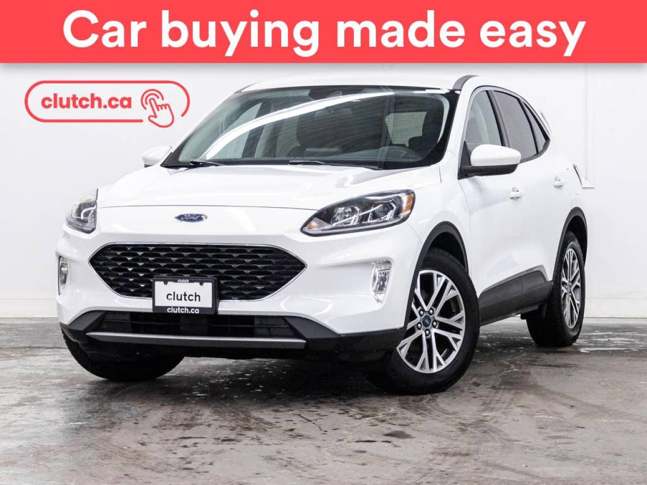 Used 2022 Ford Escape SEL Hybrid AWD w/ Apple CarPlay & Android Auto, Heated Front Seats, Rearview Cam for sale in Toronto, ON