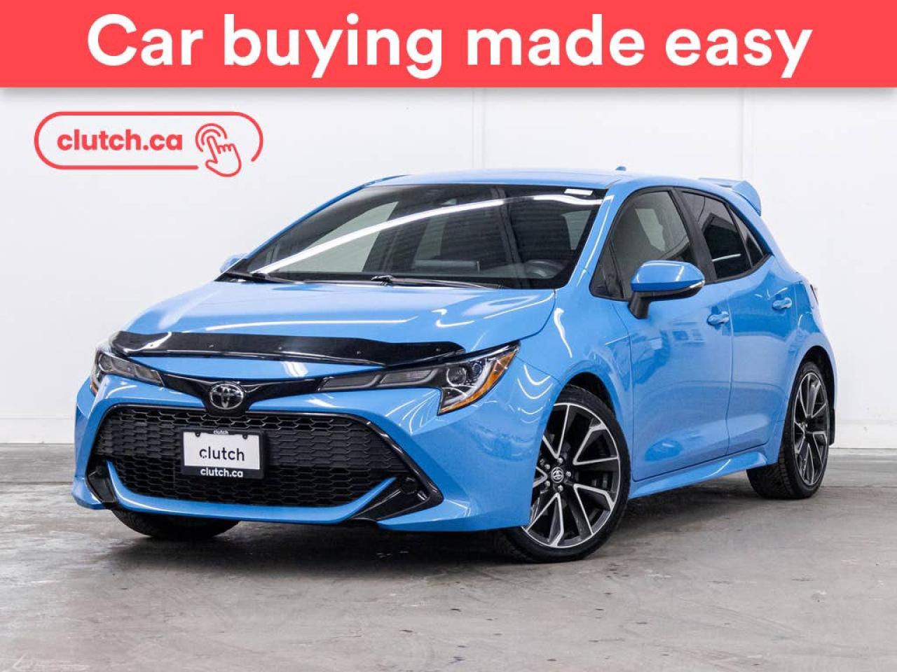 Used 2019 Toyota Corolla Hatchback SE w/ Apple Carplay, Backup Camera, BlindSpot Monitor for sale in Toronto, ON
