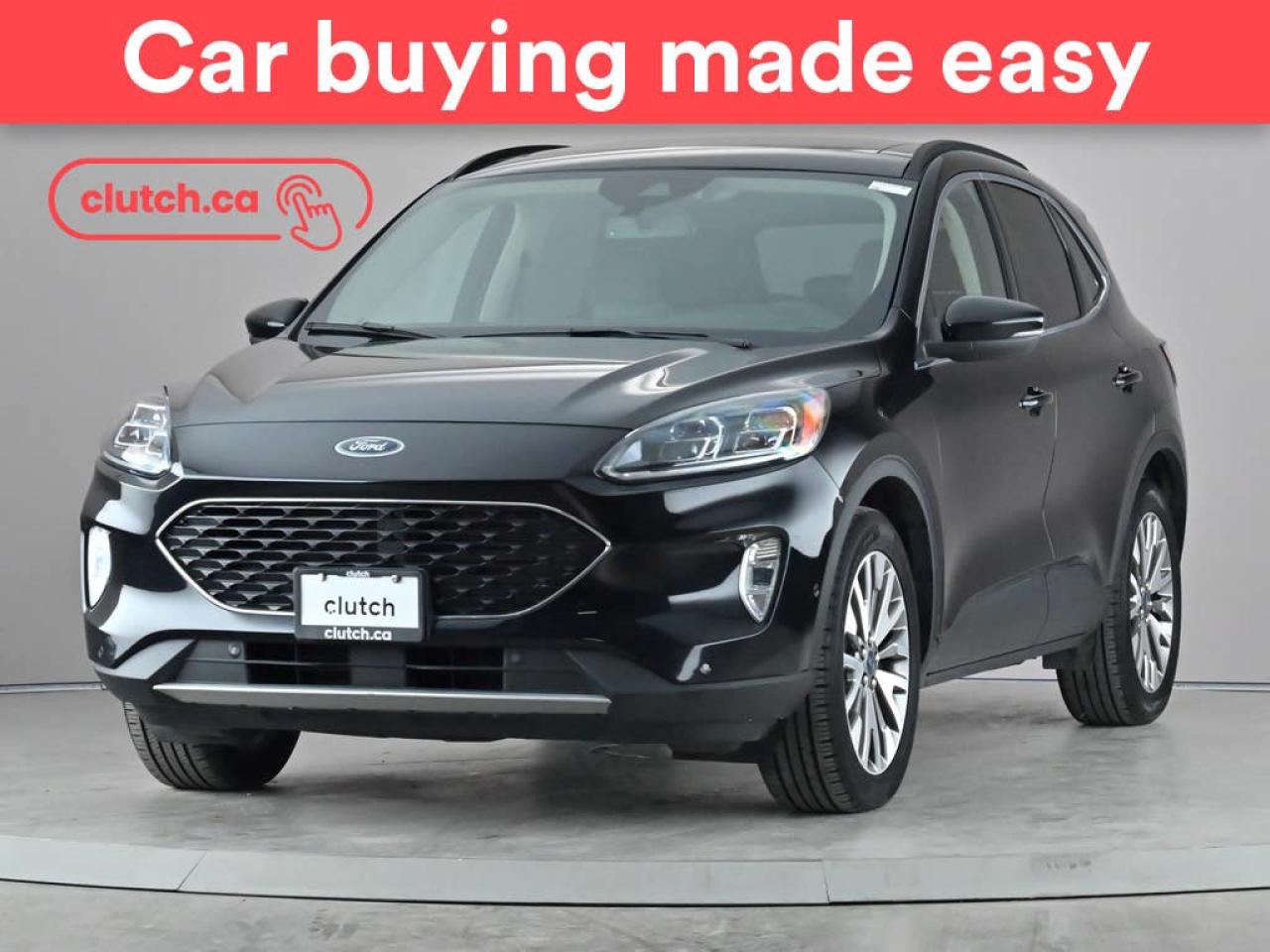 Used 2020 Ford Escape Titanium Hybrid w/ Apple CarPlay, Heated Front Seats, Rearview Cam for sale in Toronto, ON