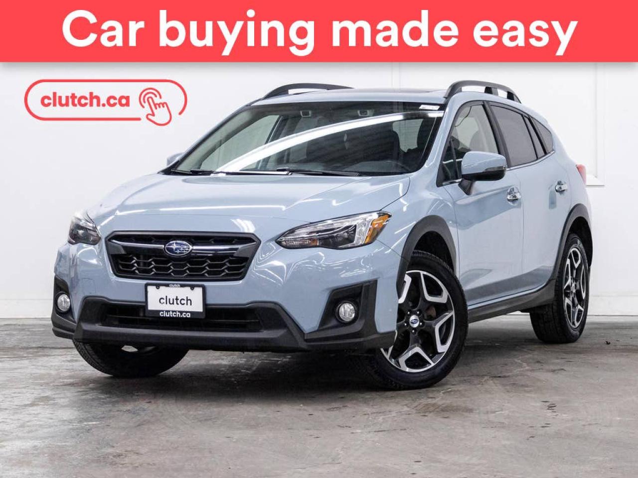 Used 2018 Subaru XV Crosstrek Limited AWD w/ Eyesight Pkg w/ Apple CarPlay & Android Auto, Sunroof, Nav for sale in Toronto, ON