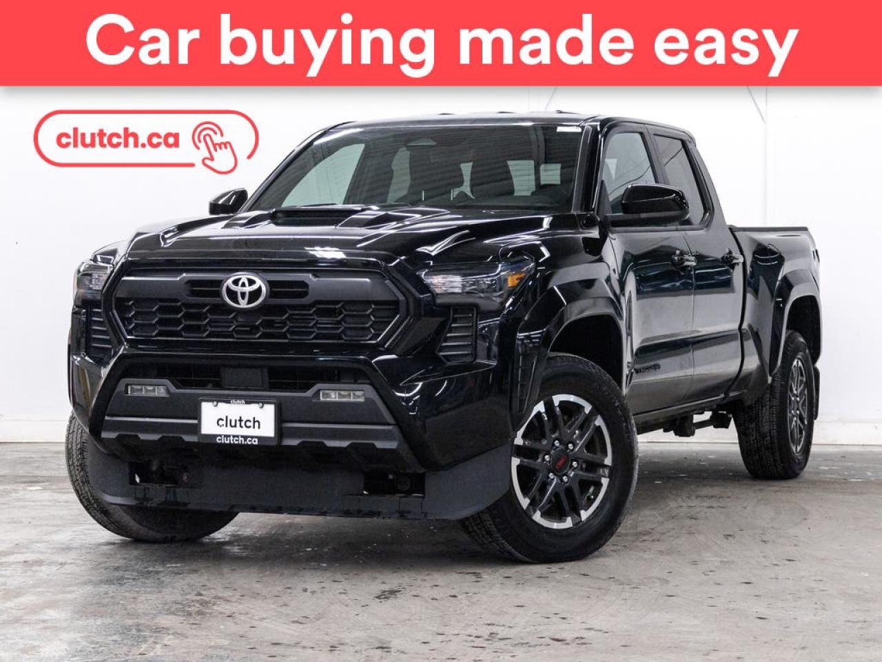 Used 2024 Toyota Tacoma Double Cab w/ TRD Sport Pkg w/ Apple CarPlay & Android Auto, Heated Front Seats, Rearview Cam for sale in Toronto, ON