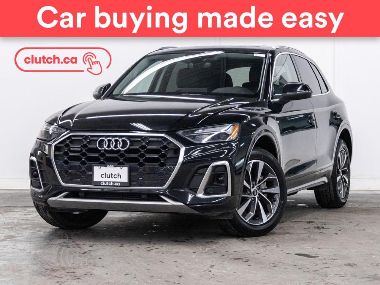 Used 2022 Audi Q5 45 Progressiv AWD w/ Apple CarPlay & Android Auto, Heated Front Seats, Backup Camera for sale in Toronto, ON