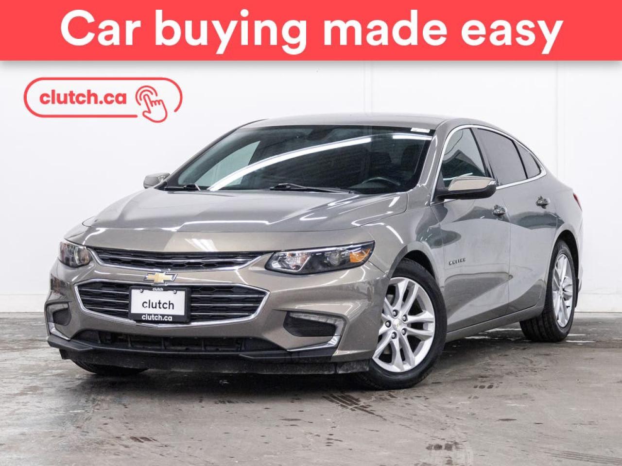 Used 2018 Chevrolet Malibu LT w/ Apple CarPlay & Android Auto, Backup Camera, 12V Socket for sale in Toronto, ON