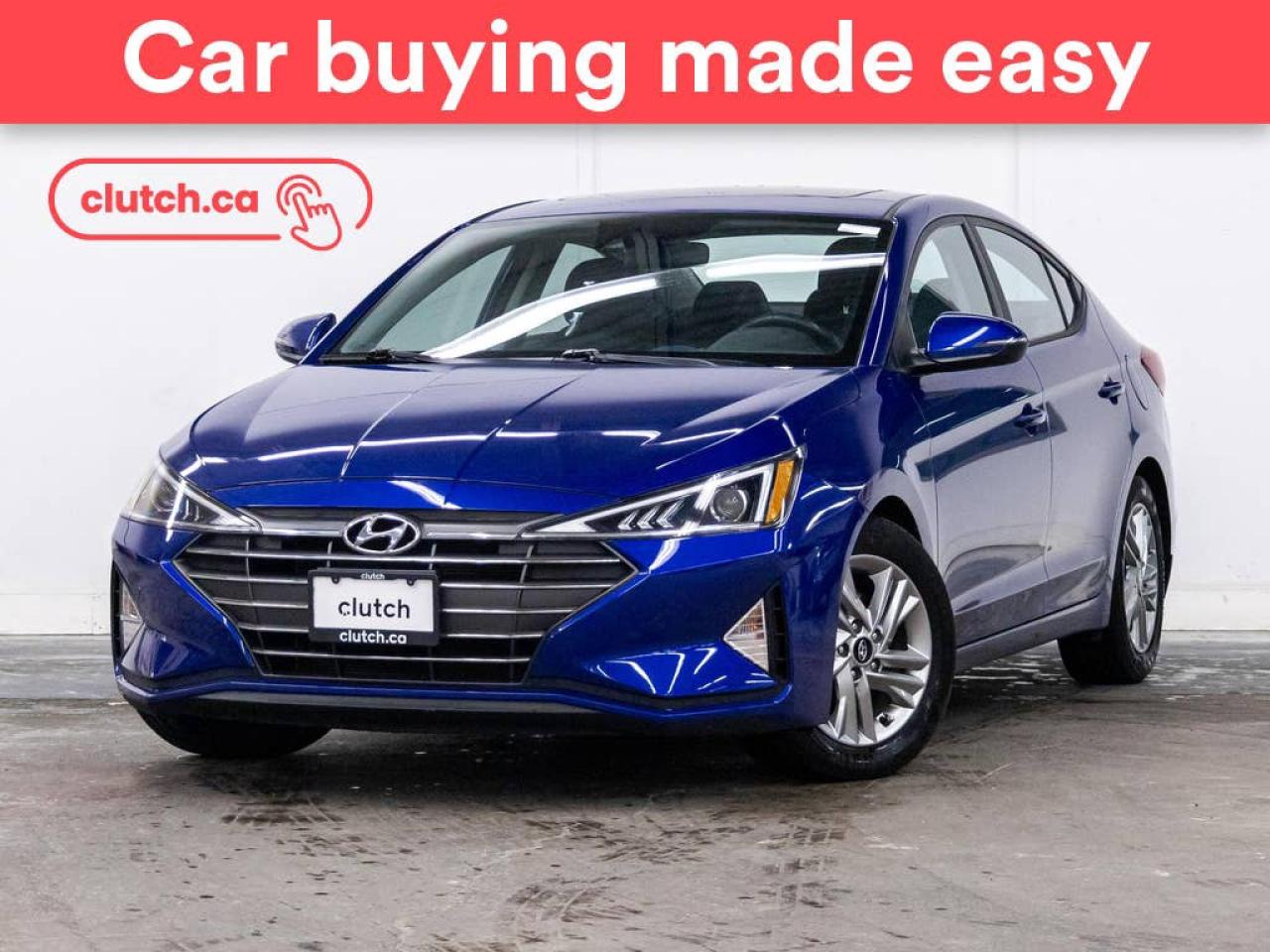 Used 2020 Hyundai Elantra Preferred w/ Sun & Safety Pkg  w/ Apple CarPlay & Android Auto, Backup Camera, Heated Front Seats for sale in Toronto, ON