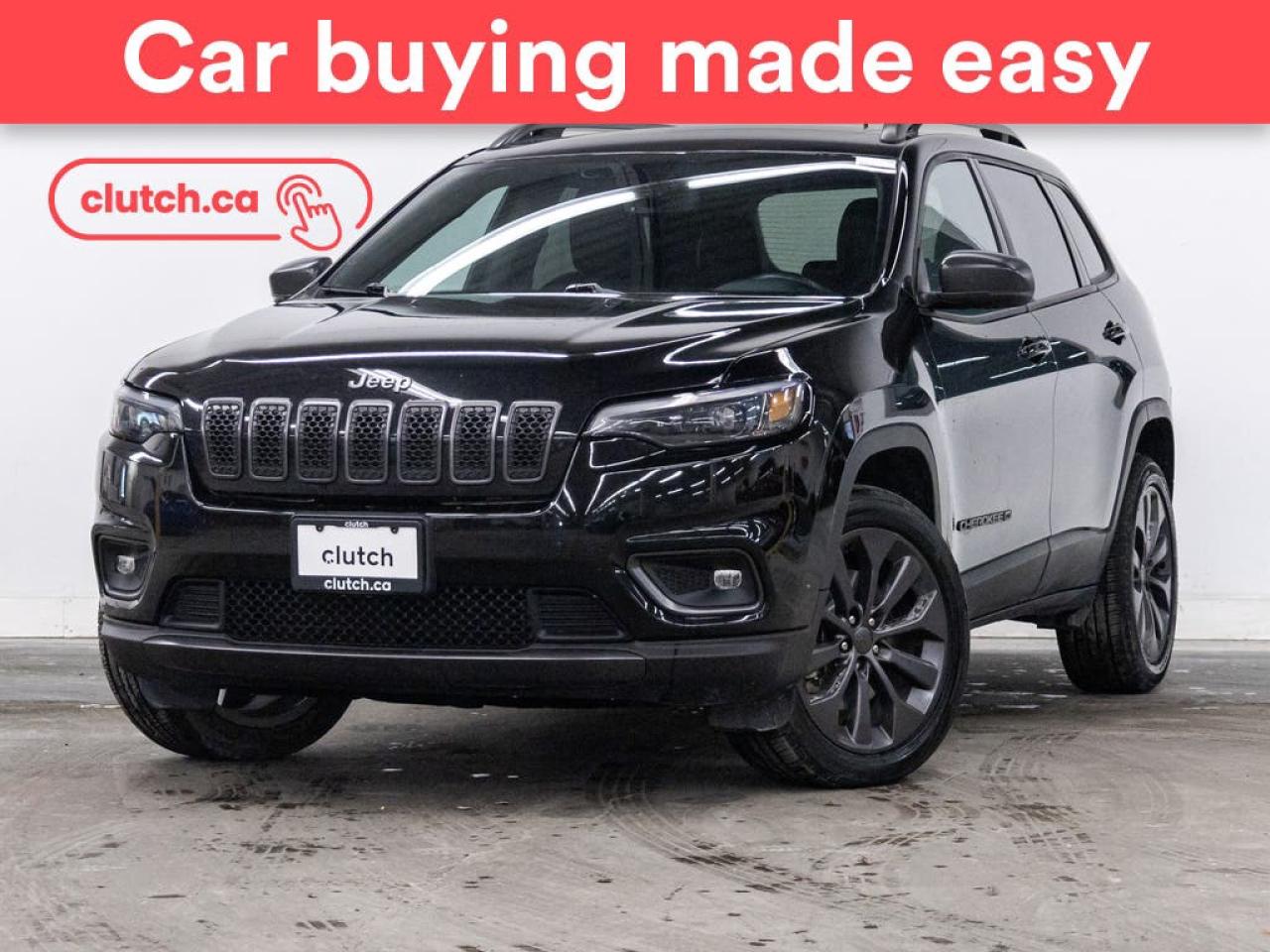 Used 2021 Jeep Cherokee 80th Anniversary 4x4 w/ Apple CarPlay & Android Auto, Panoramic Moonroof, Nav for sale in Toronto, ON