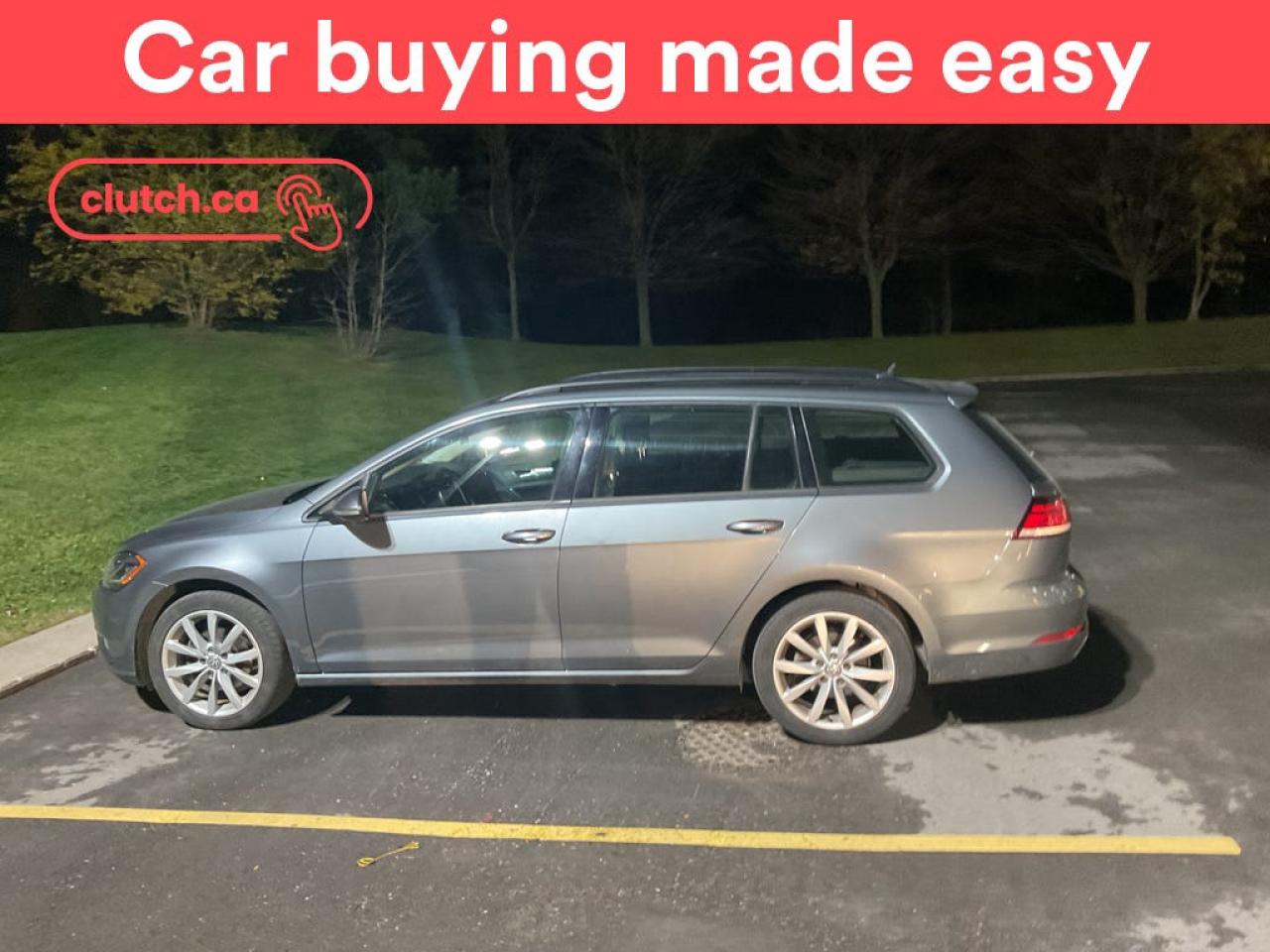 Used 2018 Volkswagen Golf Sportwagen Comfortline AWD w/ Apple CarPlay, Heated Front Seats, Rearview Cam for sale in Toronto, ON