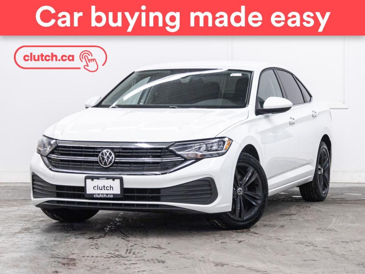 Used 2022 Volkswagen Jetta Comfortline w/ Apple CarPlay & Android Auto, Heated Front Seats, Rearview Cam for sale in Toronto, ON