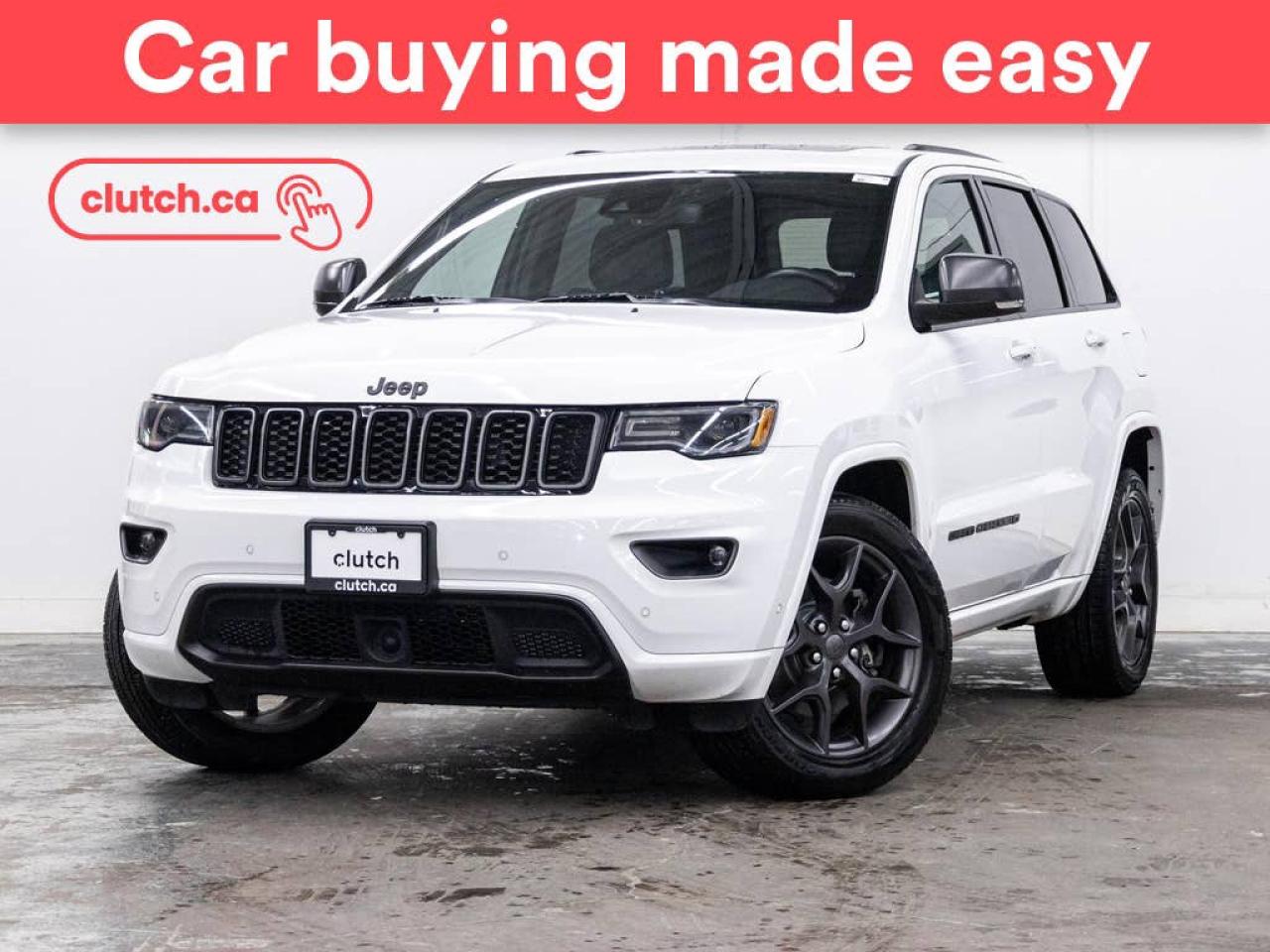 Used 2021 Jeep Grand Cherokee 80th Anniversary Edition 4x4 w/ Apple CarPlay & Android Auto, Nav, Panoramic Moonroof for sale in Toronto, ON