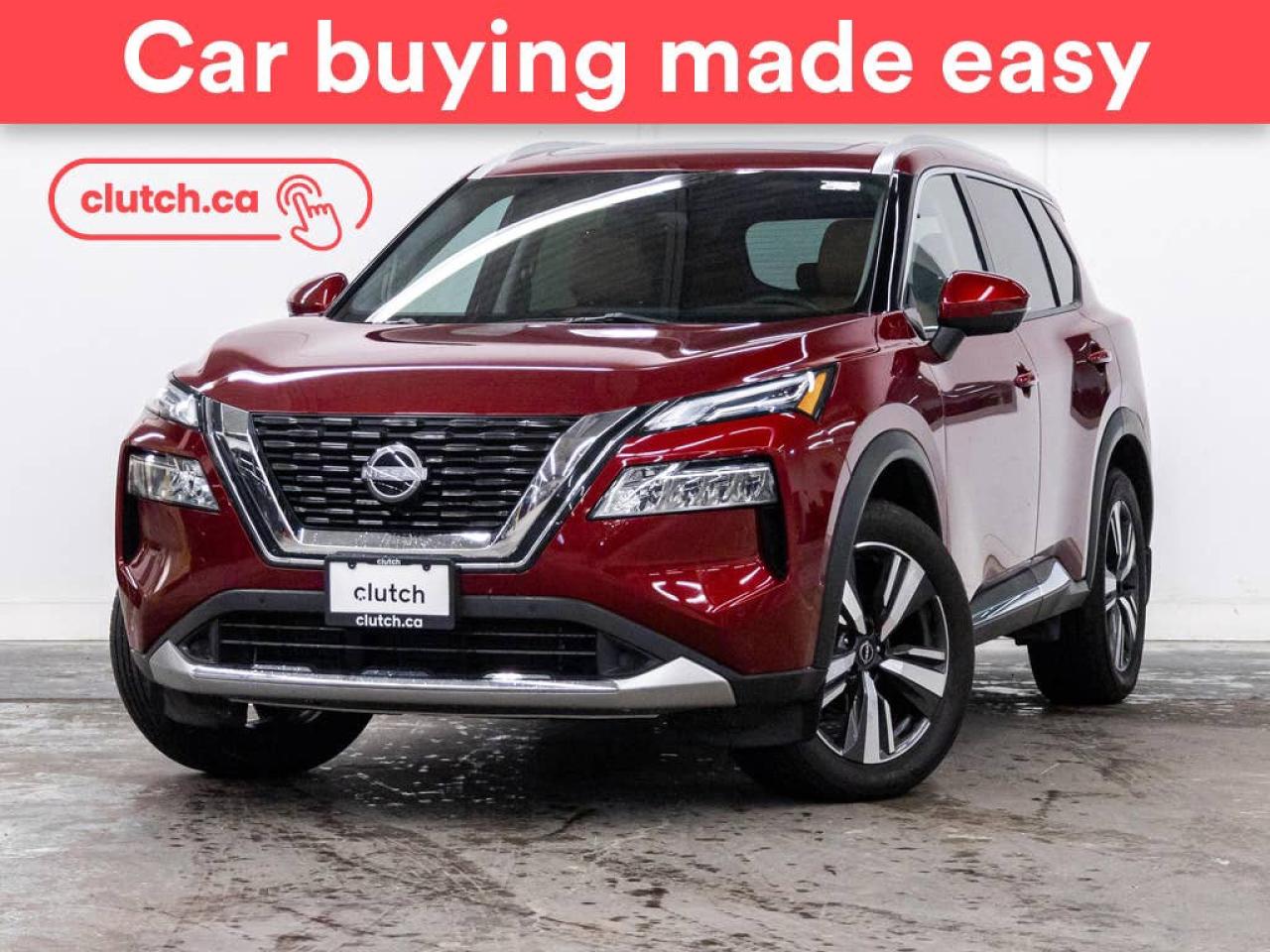 Used 2023 Nissan Rogue Platinum AWD w/ Apple CarPlay & Android Auto, Panoramic Moonroof, Nav for sale in Toronto, ON